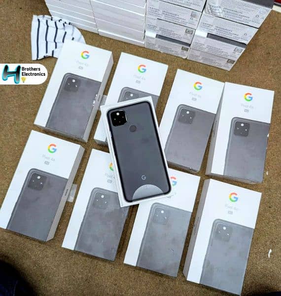 Google Pixel 4a 5G Official PTA Box Pack 5