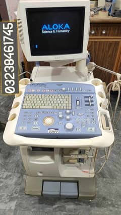 Aloka alpha 5 japanese colour doppler ultrasound machine