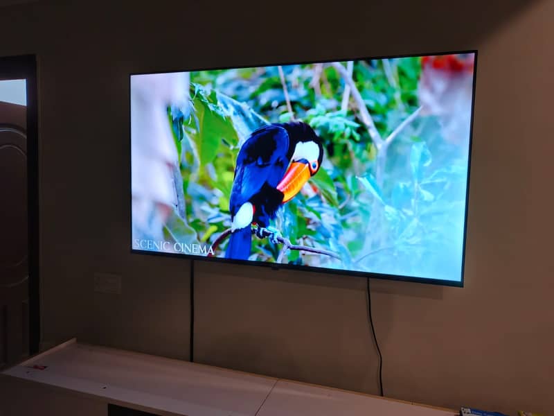 Haier 55" 4K UHD Google Smart LED TV (H55K801UX) - Just Box Opened 7