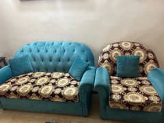 Persian fabric (6 seat sofa set)