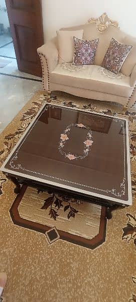 7 seater luxury sofa with centre table 11