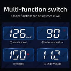 M1 Car Head Up Display HUD Universal Digital GPS Speedometer Projec