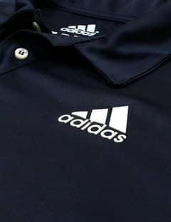 1x polo shirt Adidas dri fit 3 stripes polo shirt