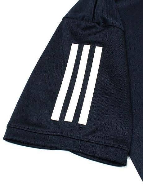 1x polo shirt Adidas dri fit 3 stripes polo shirt 2