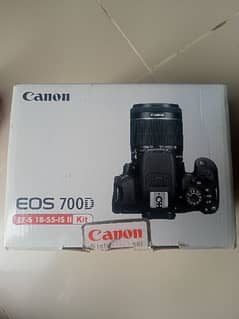 Canon 700d with 18-55 Lens 0