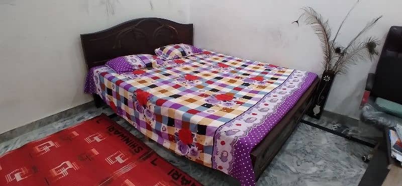 Wooden Bed For Sale 1