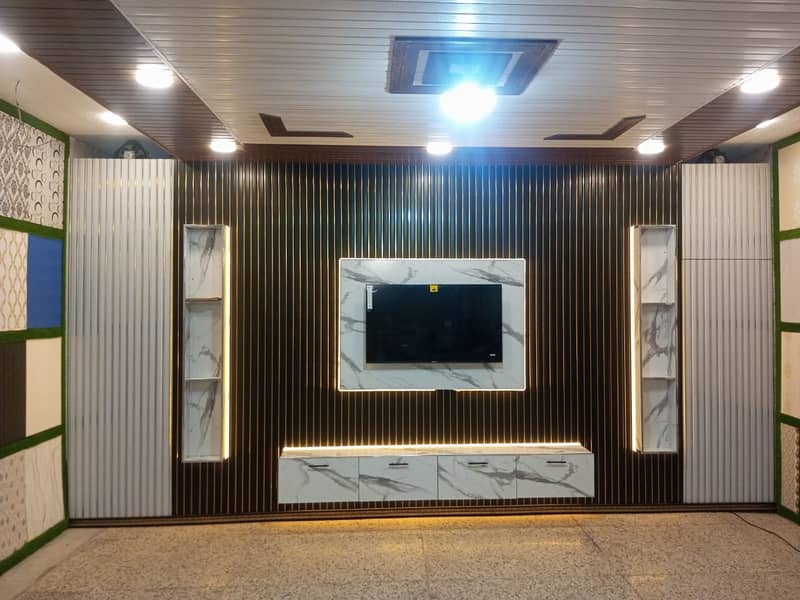 Wooden PVC Panels/PVC wall Panels/Wpc Wall Panels/PVC Panels office 2