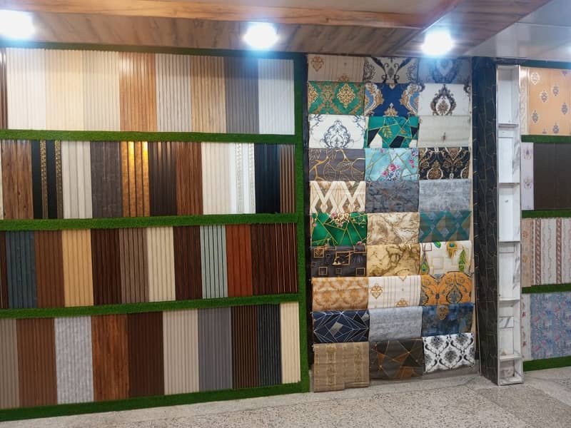 Wooden PVC Panels/PVC wall Panels/Wpc Wall Panels/PVC Panels office 11