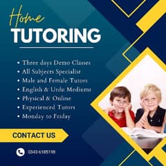 Home and Online Tutors (0343-6185198)