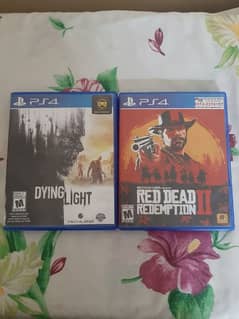 Rdr2 and Dying light PS4