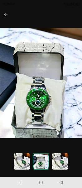 MEN Elegent chain wrist watch 2