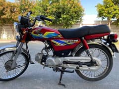 Honda cD70 condition good one hand use