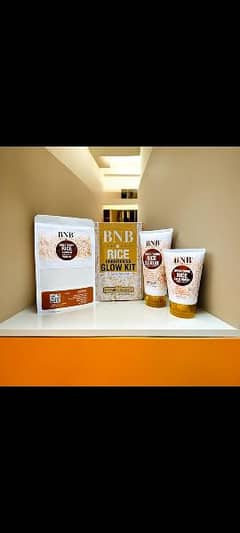 BNB face whitening mask+ scrub + facewash