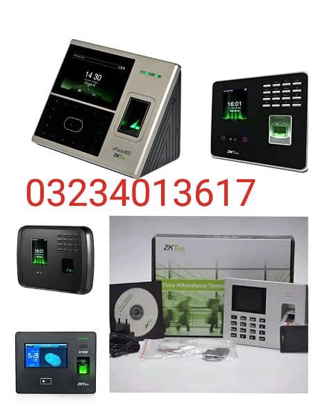 biometric zkteco fingerprint face attendance machine, rfid card tags 1