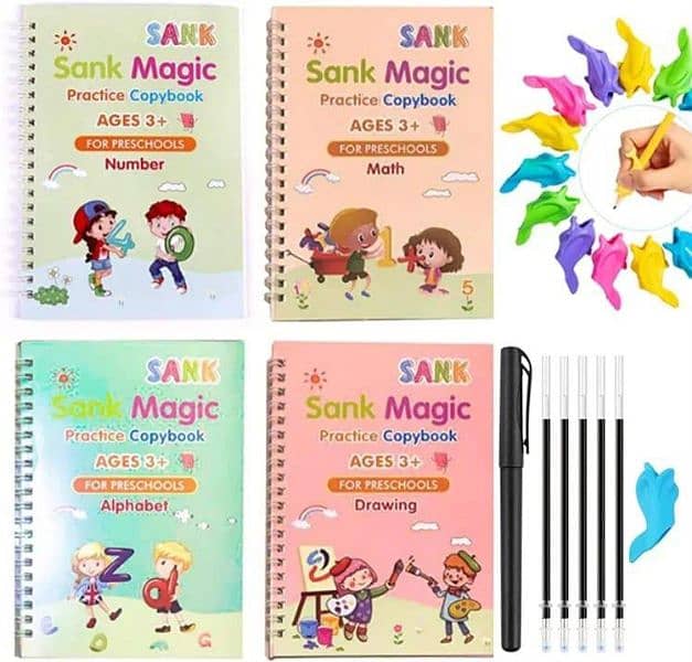 3in 1 kids creative learning bundle of books 2