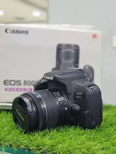 Canon 800D with 18 -55 STM lense