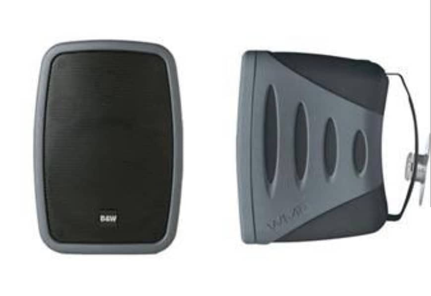 B&W WM6 WEATHERPROOf SPEAKERS (PAIR) 1