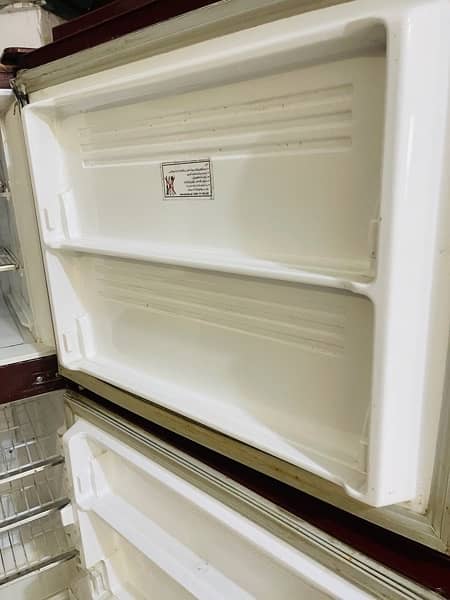 PEL Maroon color Glass door refrigerator (Good condition) 3