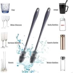 glass and bottle cleaning brushes pack of 4 just in 750. free delivery