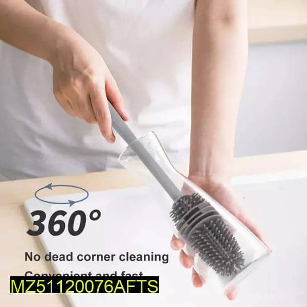 glass and bottle cleaning brushes pack of 4 just in 750. free delivery 1