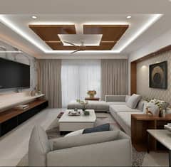 POP false Ceilings/ Ceilings Works/ Gypsum Ceilings in Islamabad