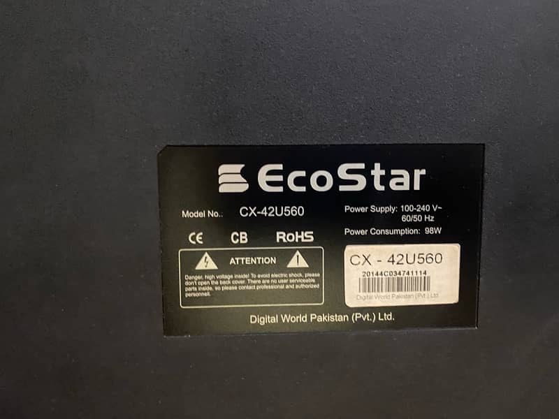 42 Inch Led Ecostar Tv 4