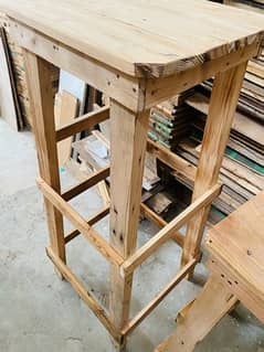 wooden Stool for sale 0