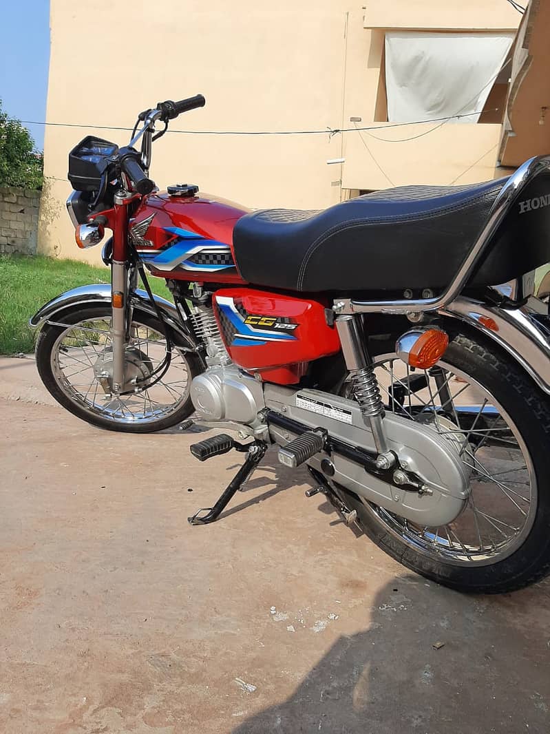 Honda CG 125 2024 sitekar parchazd 2023 rabta 03315996053 1