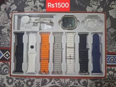 S100 Ultra Smartwatch Bluetooth 7 in 1 49mm straps (No CashDelivery)