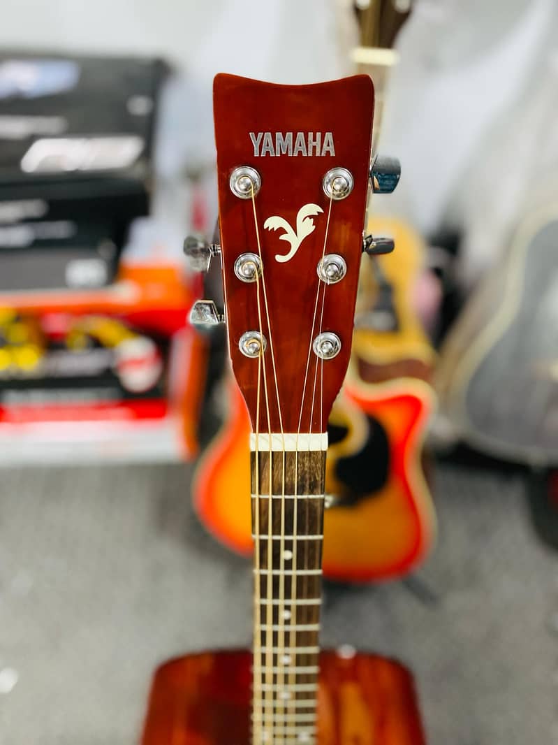 YAMAHA FD-1 Acoustic Guitar Solid Top Body 41 inch Jumbo guitar 6