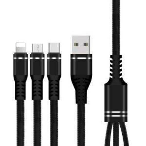 3 in 1 mobile fast charging cable 3