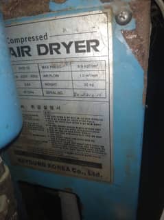 COMPRESSOR DRYER USED