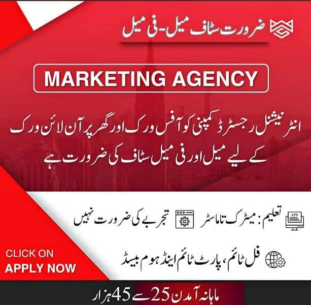 staff required for online work 2