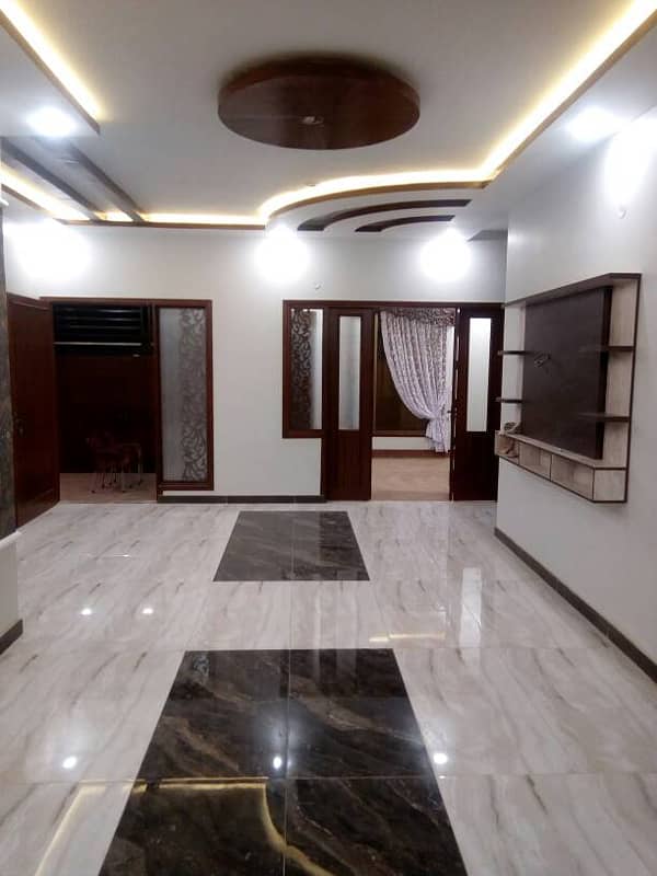 Brand New 240 Yards 3 Bedrooms D/D 2nd Floor Portion With Roof For Sale In Gulshan-E-Iqbal 3