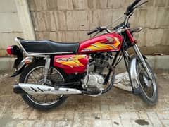 Honda 125cc Golden Number 2021 Model Karachi Registered