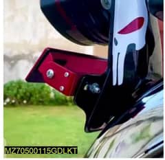 Bike back number plate Holder