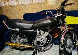 Honda CG-125, Red Colour, 2024 model, APF, Running Done