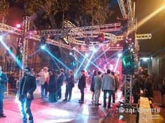 Dj Night, Disco Lights, Truss, SMD Screens, Projector & General Lights