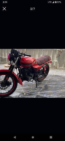 Hi speed 150cc heavy bike 3