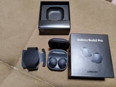 Samsung Galaxy Buds 2 pro Graphite Black Box Pulled New