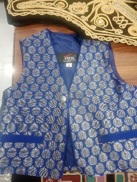 Boys waistcoats different sizes +sky blue new 7