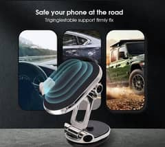 Magnetic mobile holder for cars