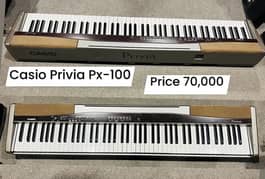 Casio px-100 Digital piano 88 Keys hammer weighted keys