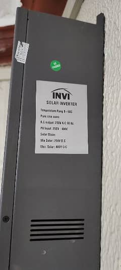 5Kw invi company inverter For Sale 10 Days Use,