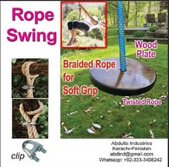 NEW ROPE SWING AVAILABLE