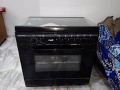 Care stove with microwave (Cooking range]