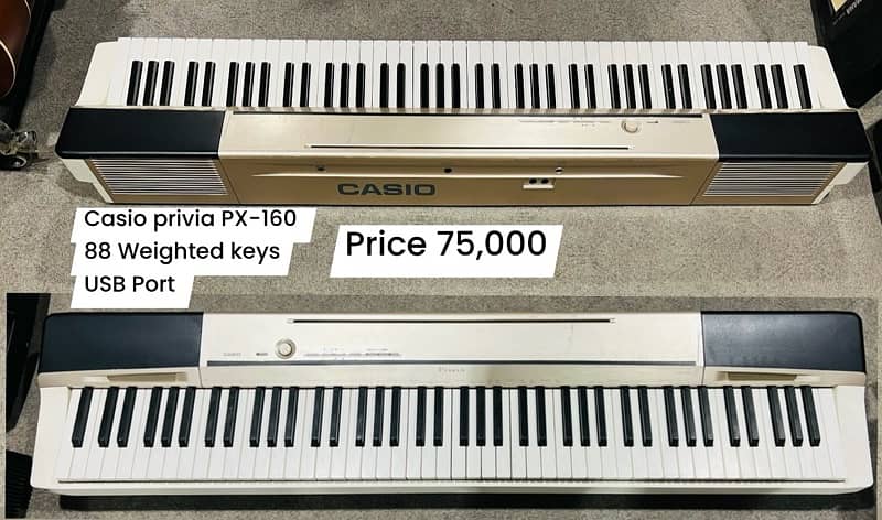 Casio Px-135 Digital piano 88 keys Hammer weighted keys 3