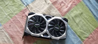 Nvidia gtx 1660super,MSI, 6GB GDDR6, GPU, Dead, No display