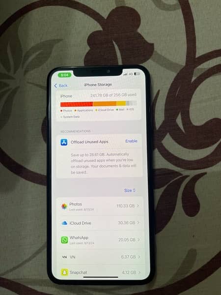 Iphone Xs Max 256 GB 1