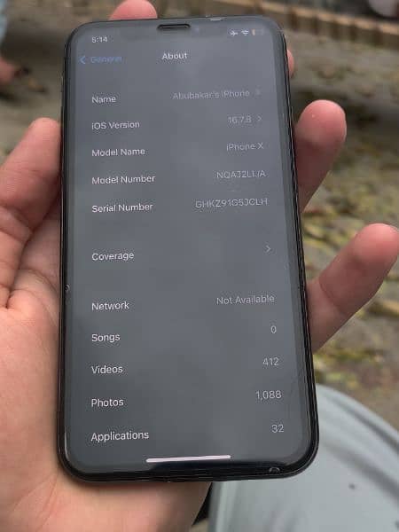 iphone x black 64gb 3